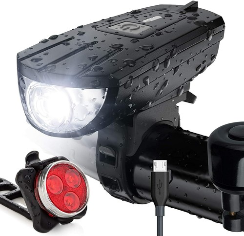 Usb rechargeable bike light - usb,